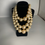 Thumbnail: Multi-Strand Cream Faux Pearl Necklace