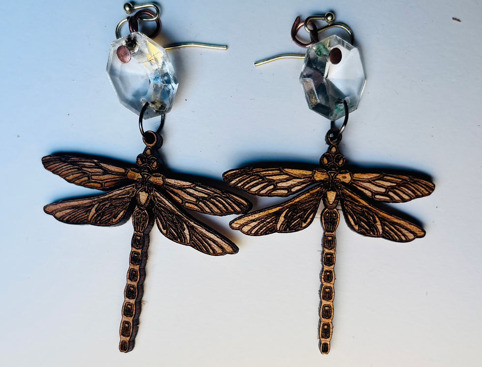 Thumbnail: Dragonfly earrings