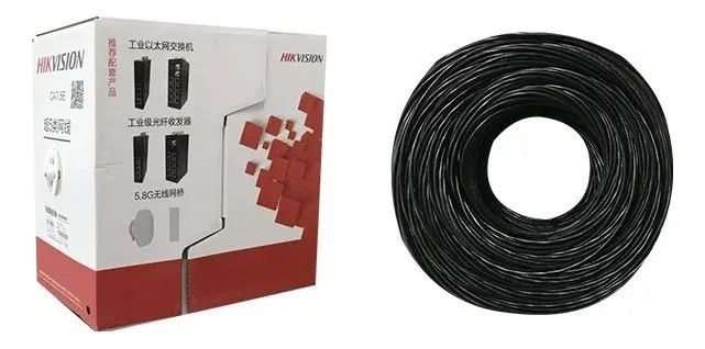 Cable Utp CAT5E EXTERIOR 305M 100% COB HIKVISION
