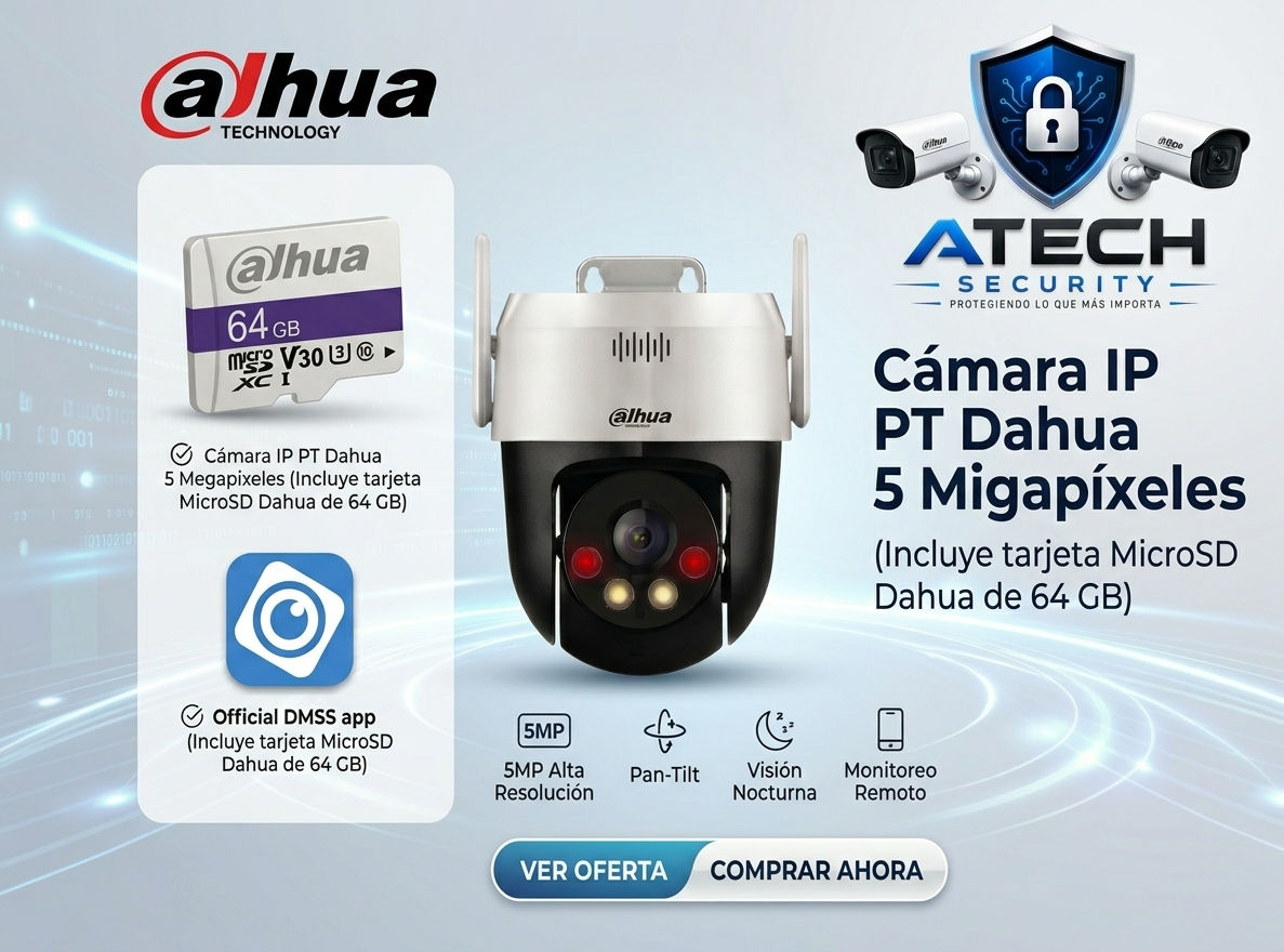Camara de Vigilancia profesional con instalación incluida