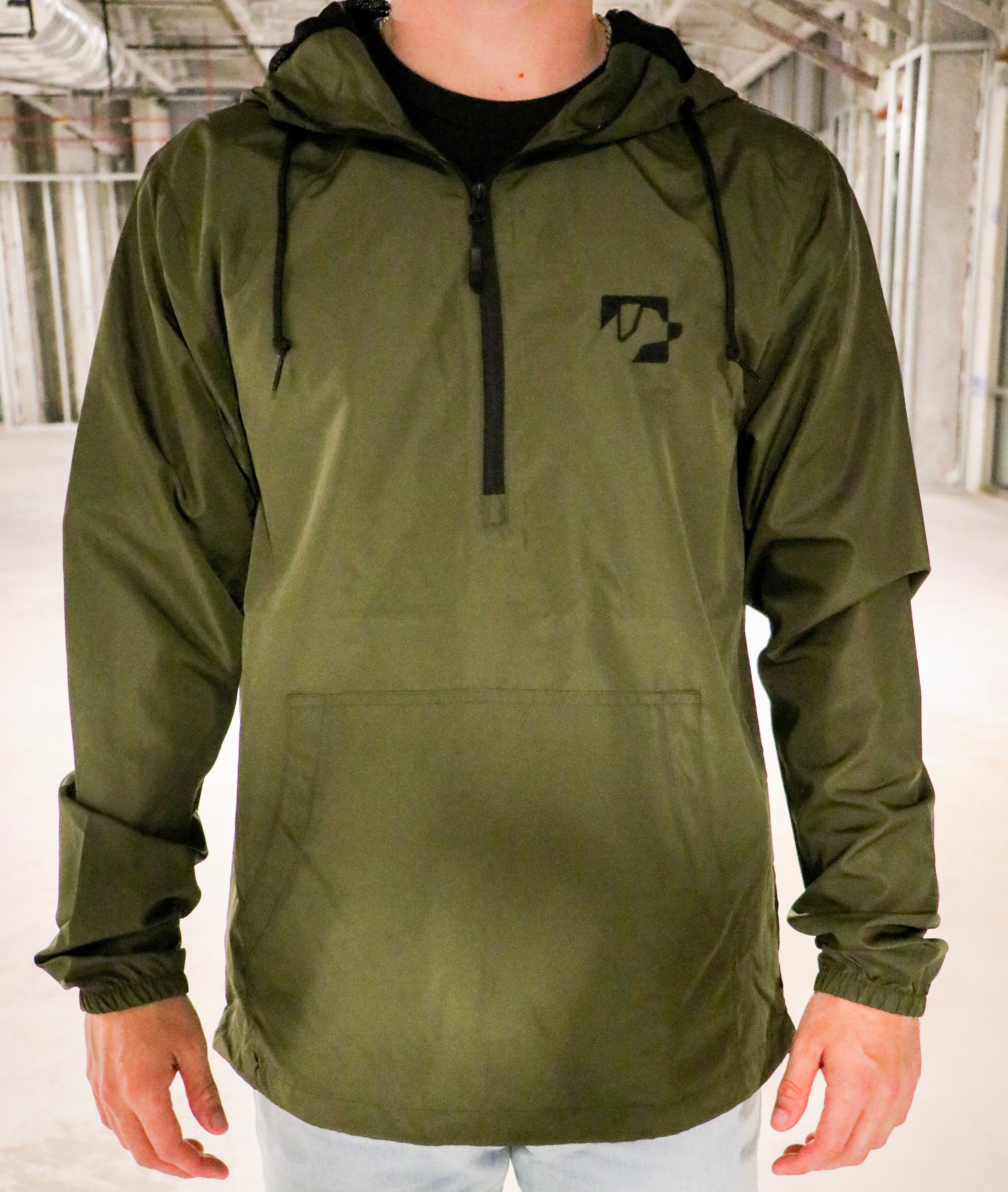 Olive Green | Dead Bird | Duck Hunting | Windbreaker | Gear | Apparel