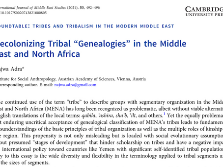 Najwa Adra on Yemeni Tribalism
