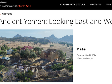 Talk on Ancient Yemen
