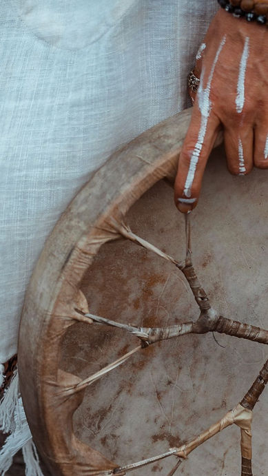 Shaman drums & vargans • Handmade in Bali • Natural materials.jpg