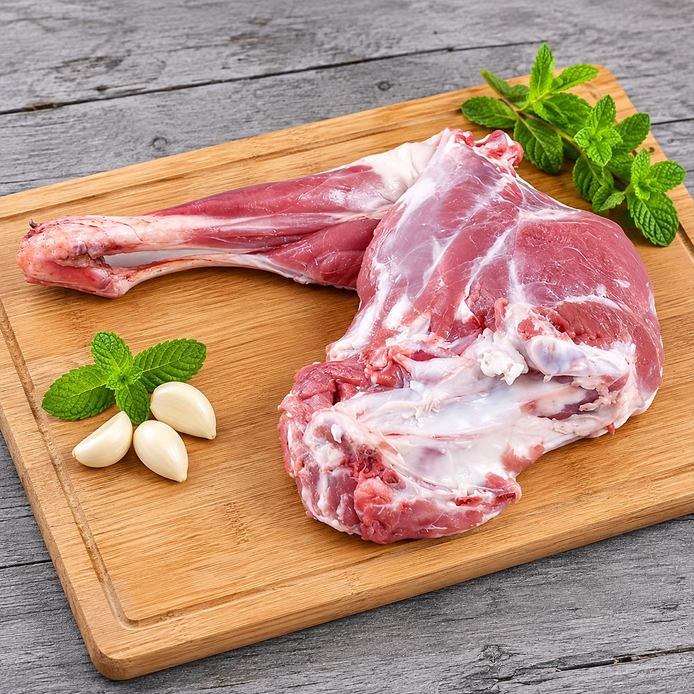 Mutton Thigh - Fresh, Tender Goat Meat