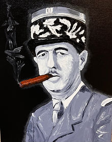 Melanie Roy | De Gaulle | Oil | CANADA