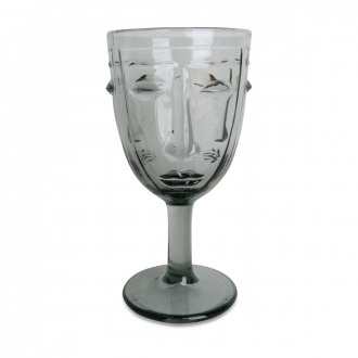 Miniature : Verre à pied Visage noir