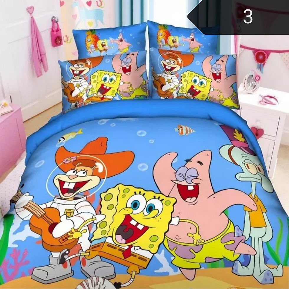 Thumbnail: 3D Cartoon Bedding 