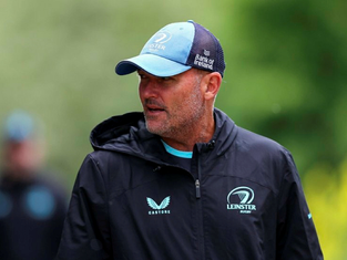Leinster Rugby Squad Training, Rosemount, UCD, Dublin 1/6/2026 Senior Coach Jacques Nienaber Mandatory Credit ©INPHO/Tom O’Hanlon