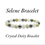 Thumbnail: Selene Crystal Deity Bracelet
