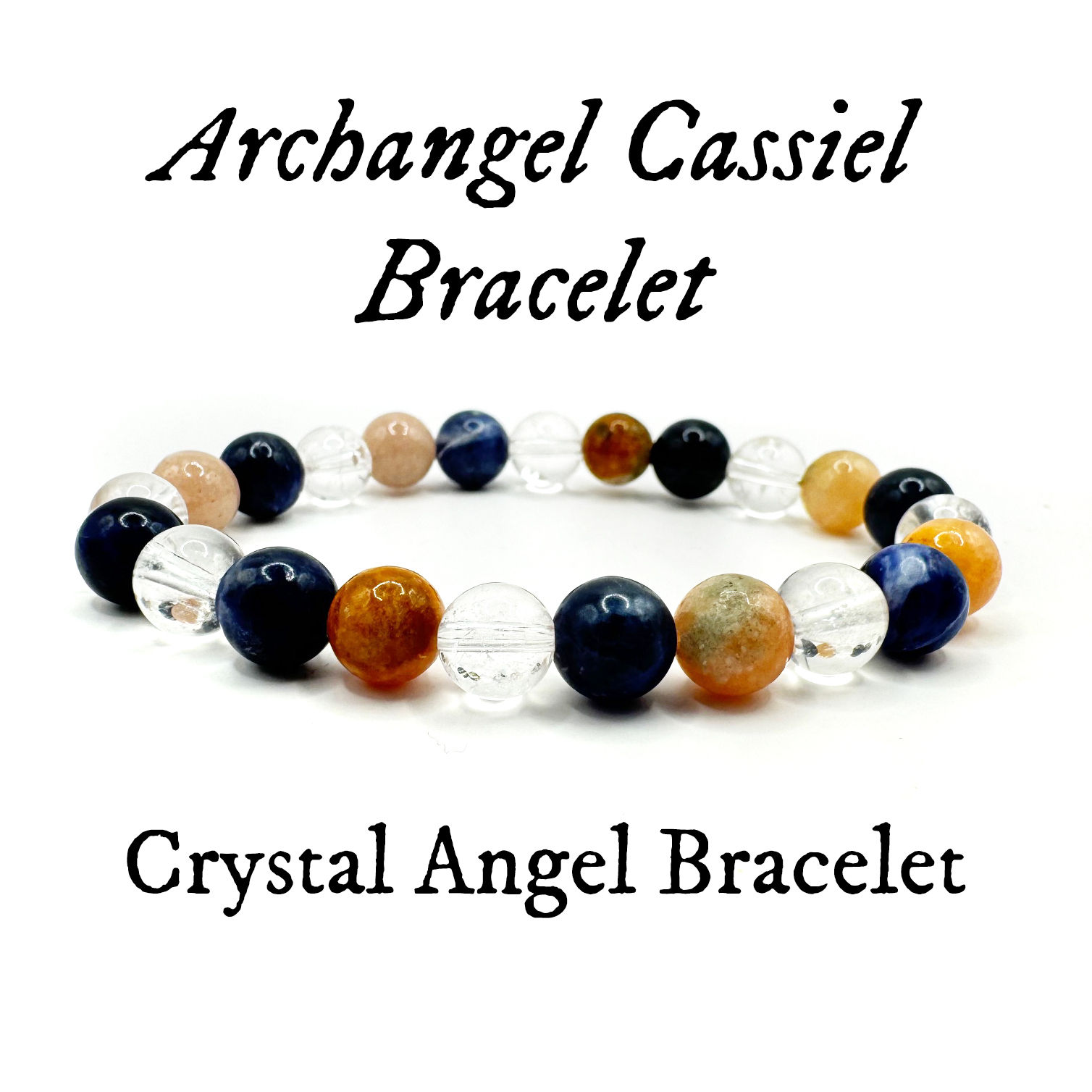Archangel Cassiel Crystal Bracelet