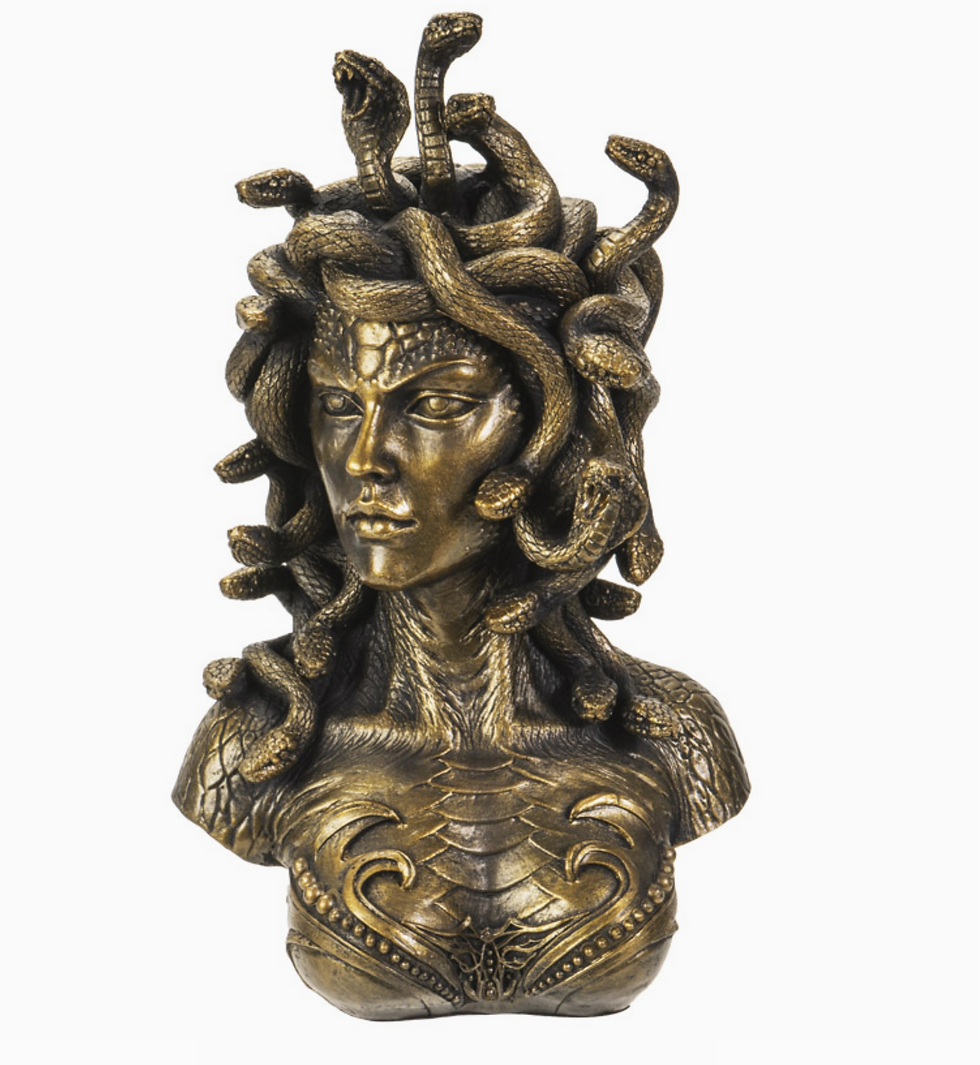 Medusa: Greek Figure of Feminine Strength, Deity Bust