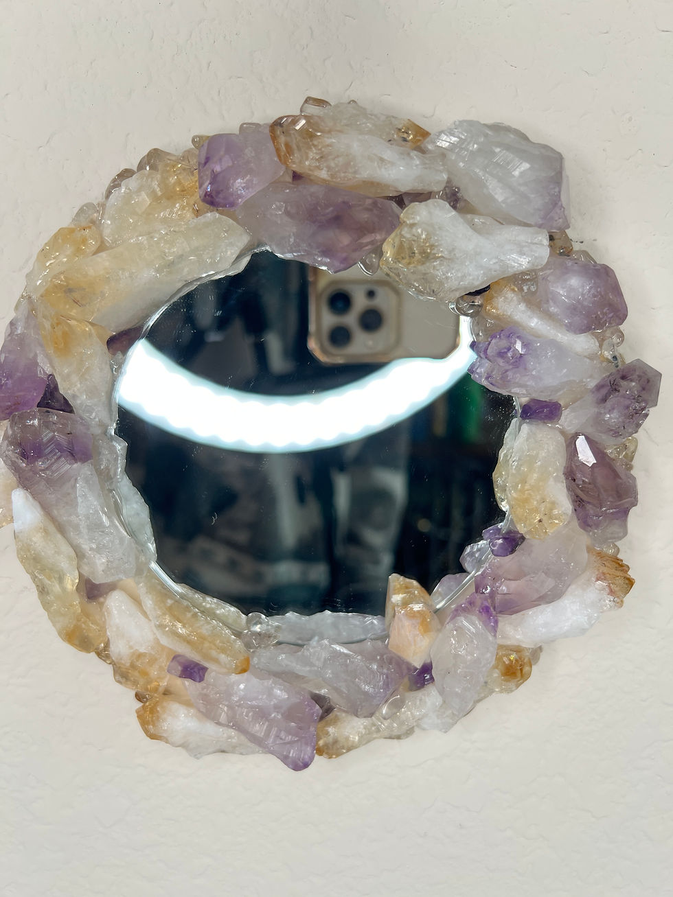 Thumbnail: Ametrine Round Mirror