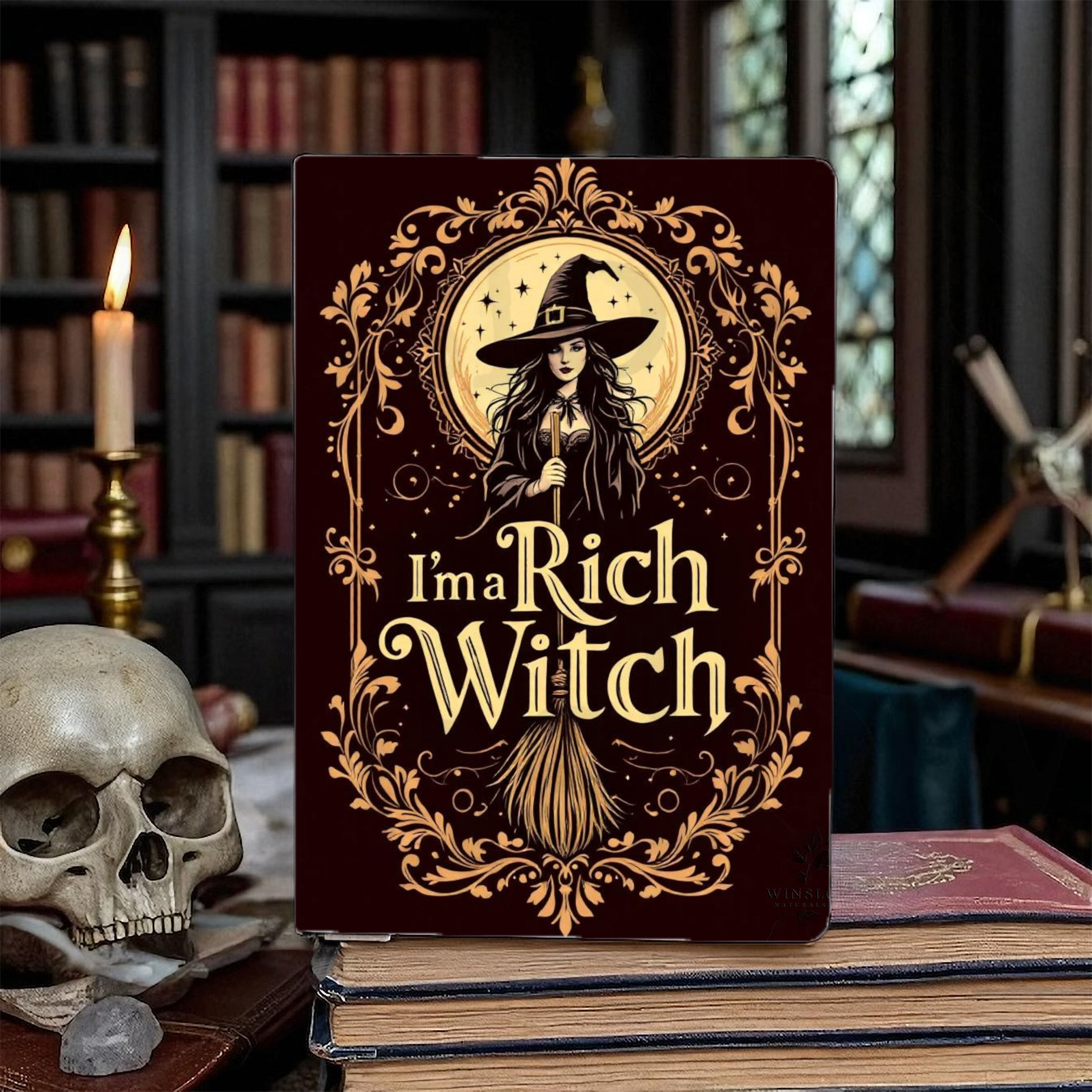 I'm A Rich Witch Journal, Book of Shadows, Grimoires, Lined