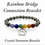 Thumbnail: Rainbow Bridge Connection Crystal Intention Bracelet, Pet Loss and Grief