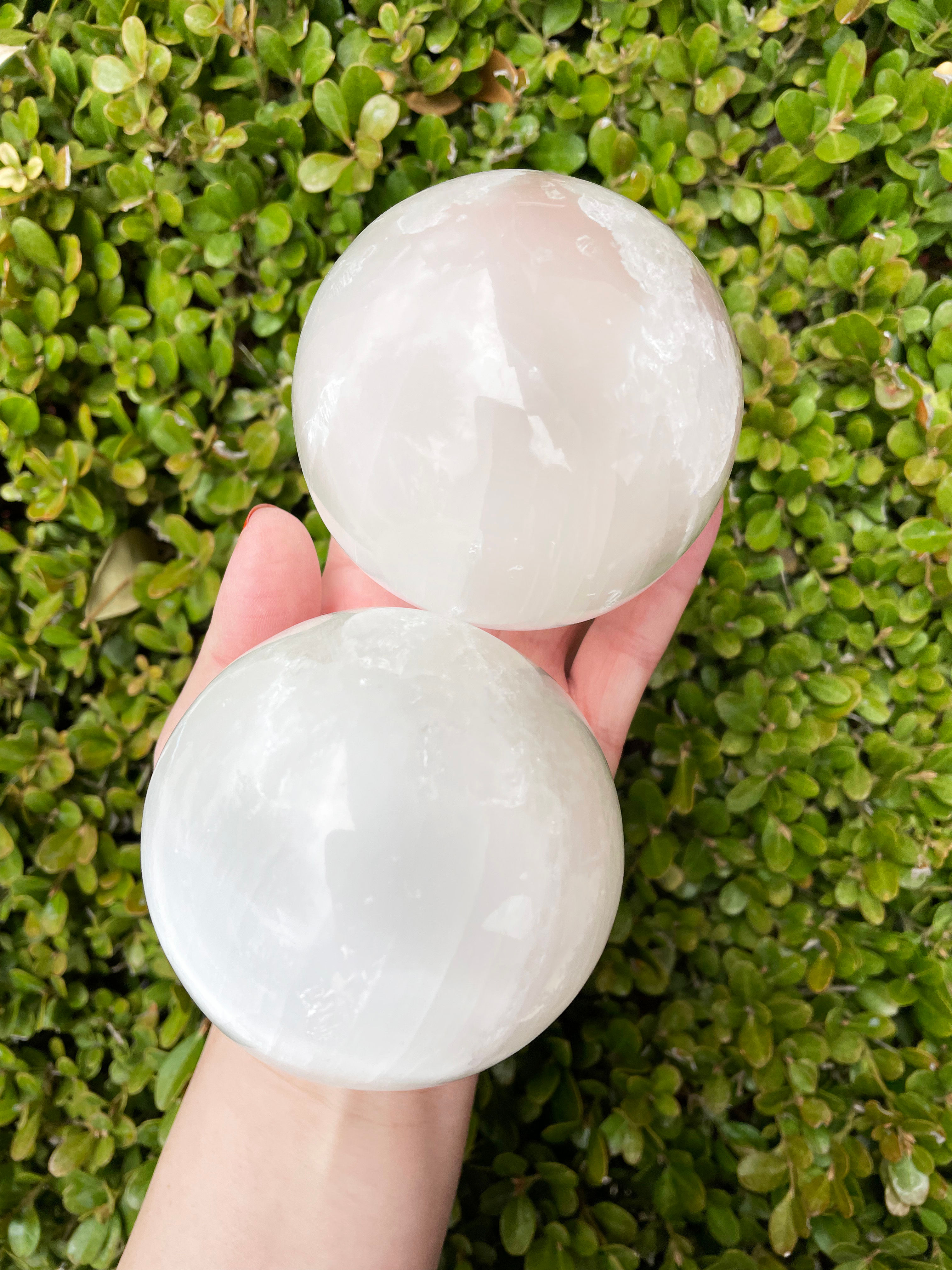 Selenite Polished Crystal Spheres, Selenite Crystal