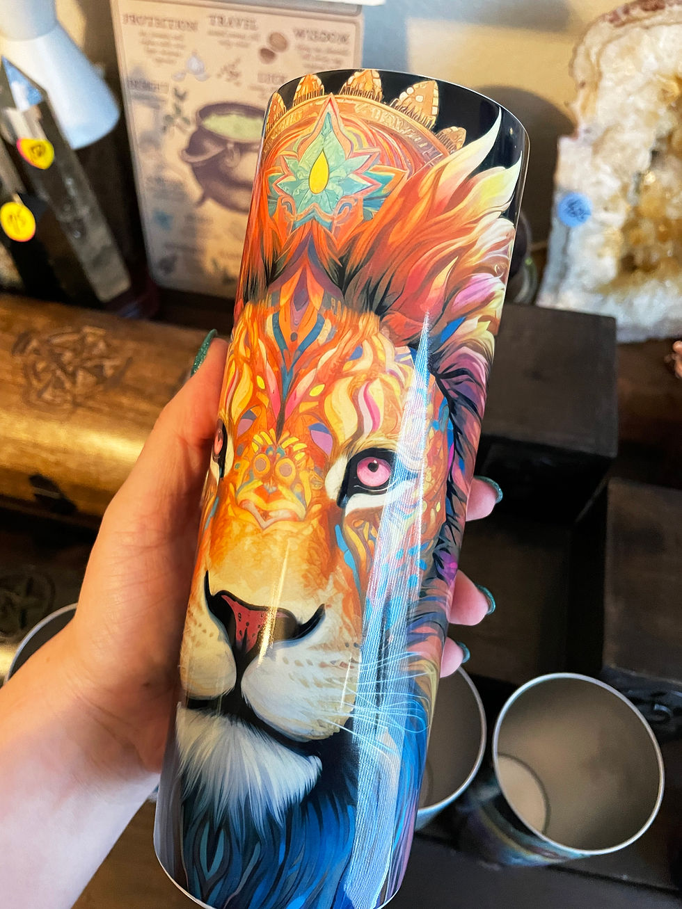 Thumbnail: Zodiac Sign Cups, Vibrant Colors, 20oz Insulated Tumbler Cups