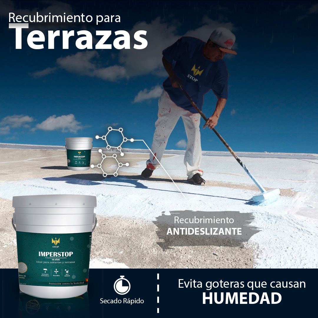 Caneca Impermeable alto trafico 10 años (Pisos-Terrazas)