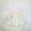 Thumbnail: Baby girl hanbok with soft peach jeogori and ivory white chima for first birthday celebration