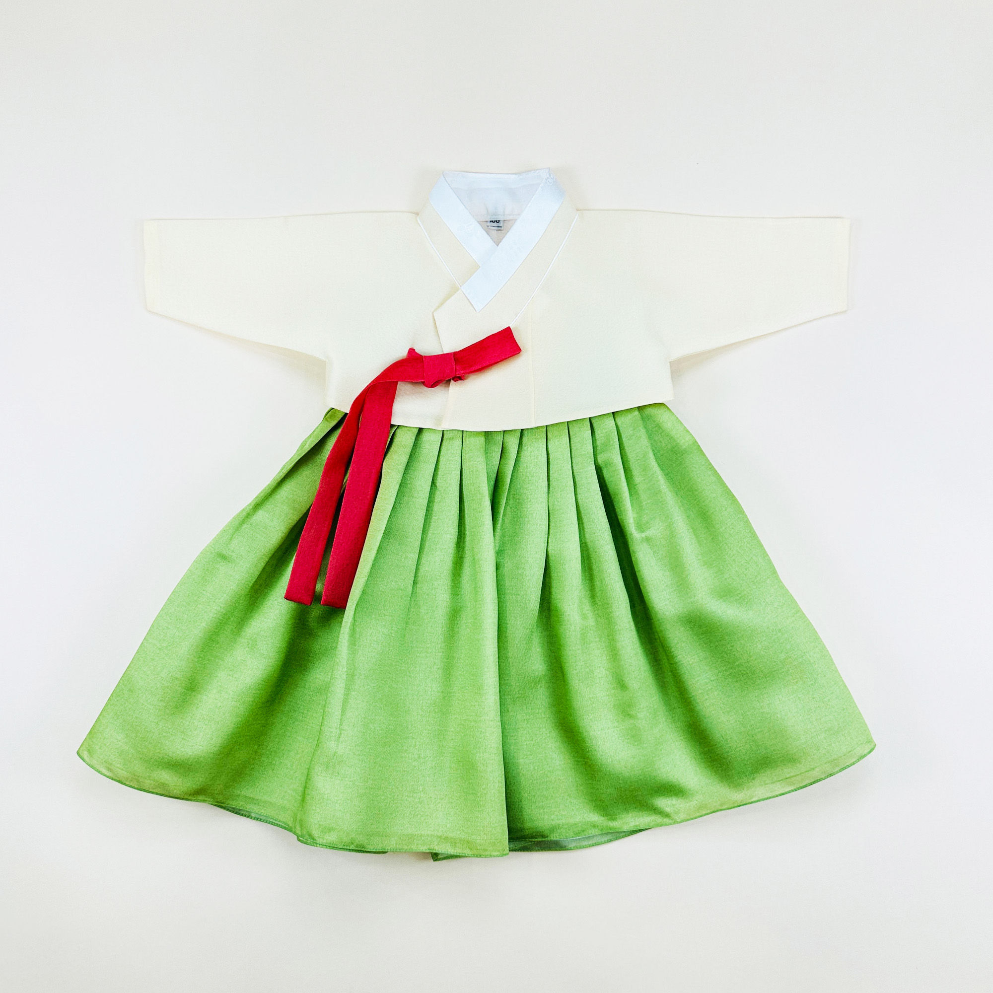 Soft Cream Hanbok Dress