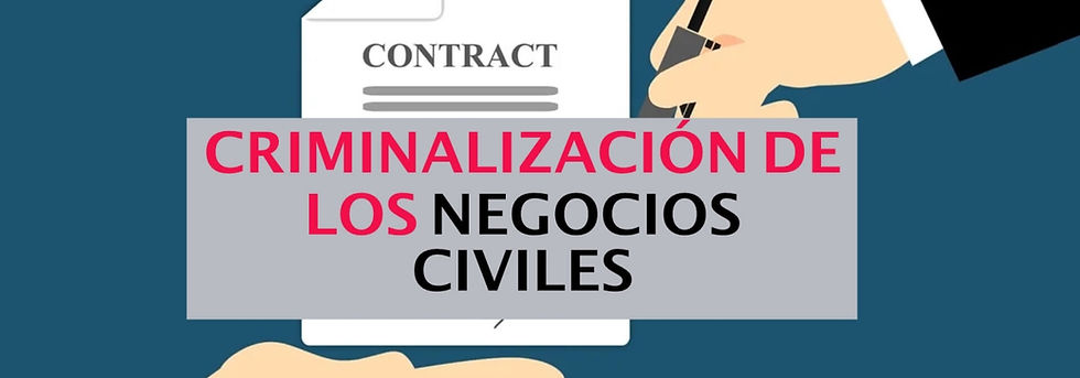 Criminalización de negocios civiles, ¿estafa o incumplimiento?