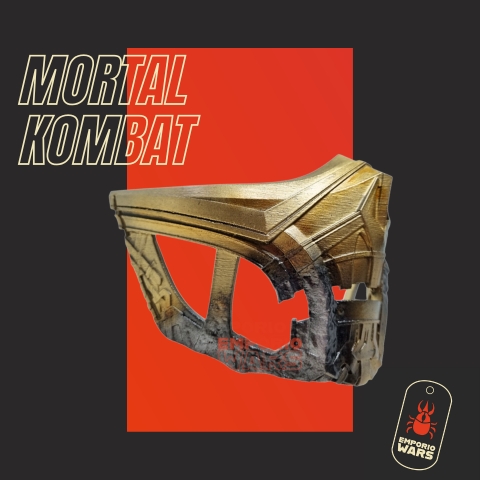 Miniatura: Máscara Scorpion Mortal Kombat 2021 - Impresión 3D
