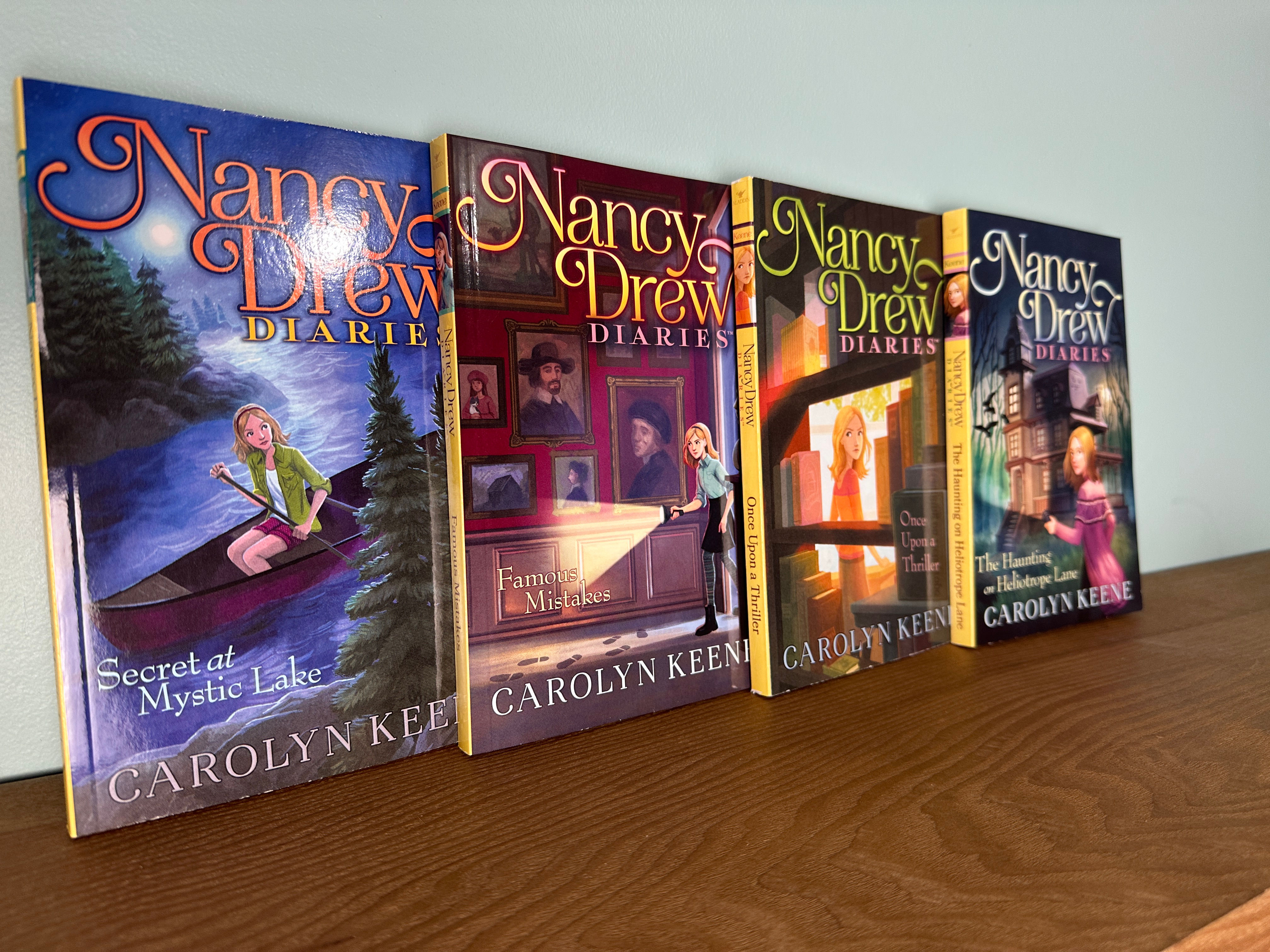 Nancy Drew Diaries (4 books)
