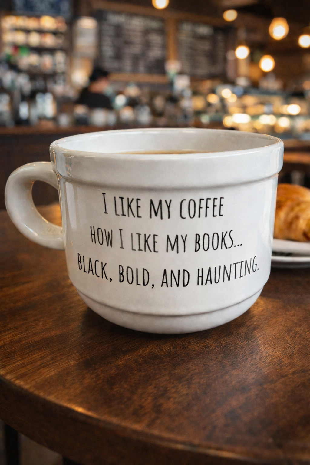 I Like my Coffee How I Like My Books... Black, Bold and Haunting
