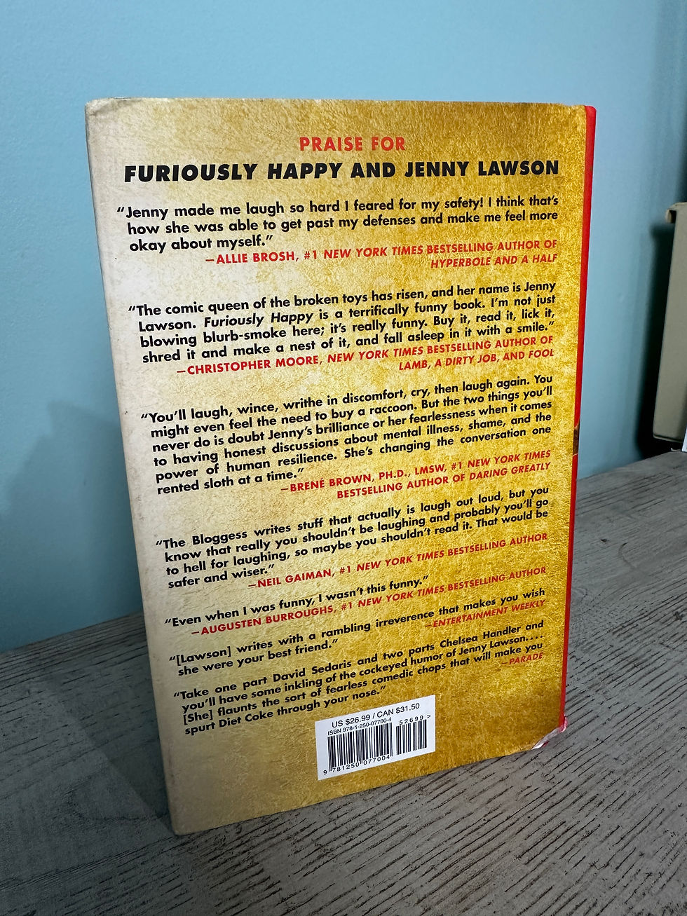 Thumbnail: Furiously Happy