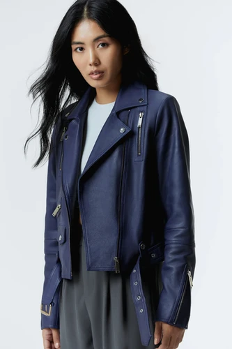 Midnight Mirage - Leather Jacket | La Felidae