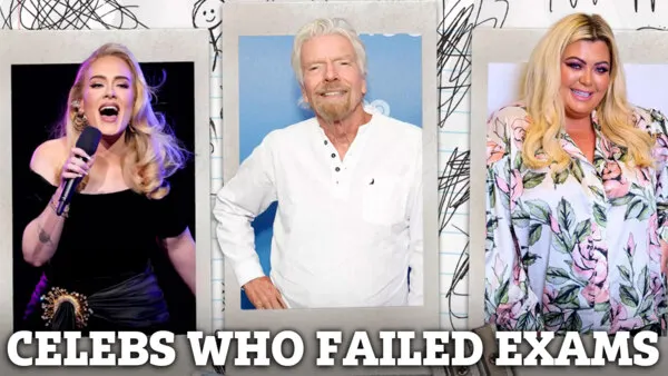 Three celebrities who failed their exams