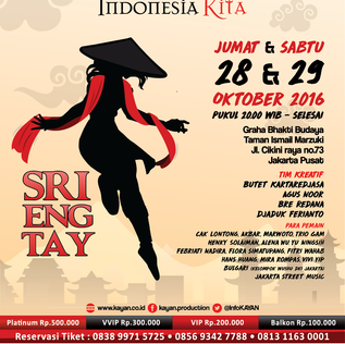 Kayan Production Padukan Ragam Warisan Budaya Tionghoa Dalam Lakon Sri Eng Tay