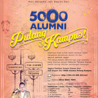 5000 Alumni Pulang Kampus