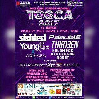 Tosca 2017 : "Once Livin’ Forever Groovin", 11 March 2017