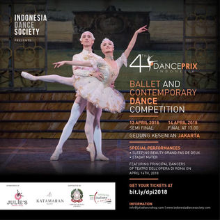 DANCE PRIX INDONESIA 2018 4th Ballet & Contemporary Dance Competition