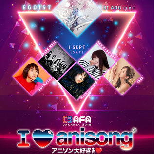 6 Bintang Pop Jepang Akan Meramaikan 2 Hari I Love Anisong Concert Di Anime Festival Asia 2018 Jakar