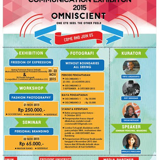 COMMUNICATION EXHIBITION 2015 “One Eye Sees, The Other Feels”