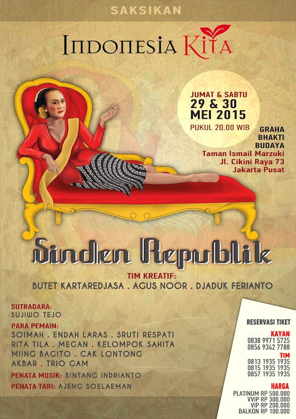 Indonesia Kita Persembahkan Sinden Republik