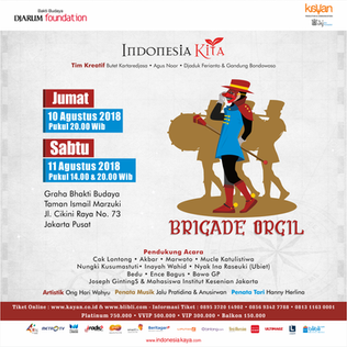 BRIGADE ORGIL, Budaya Pop: Dari Lampau Ke Zaman Now