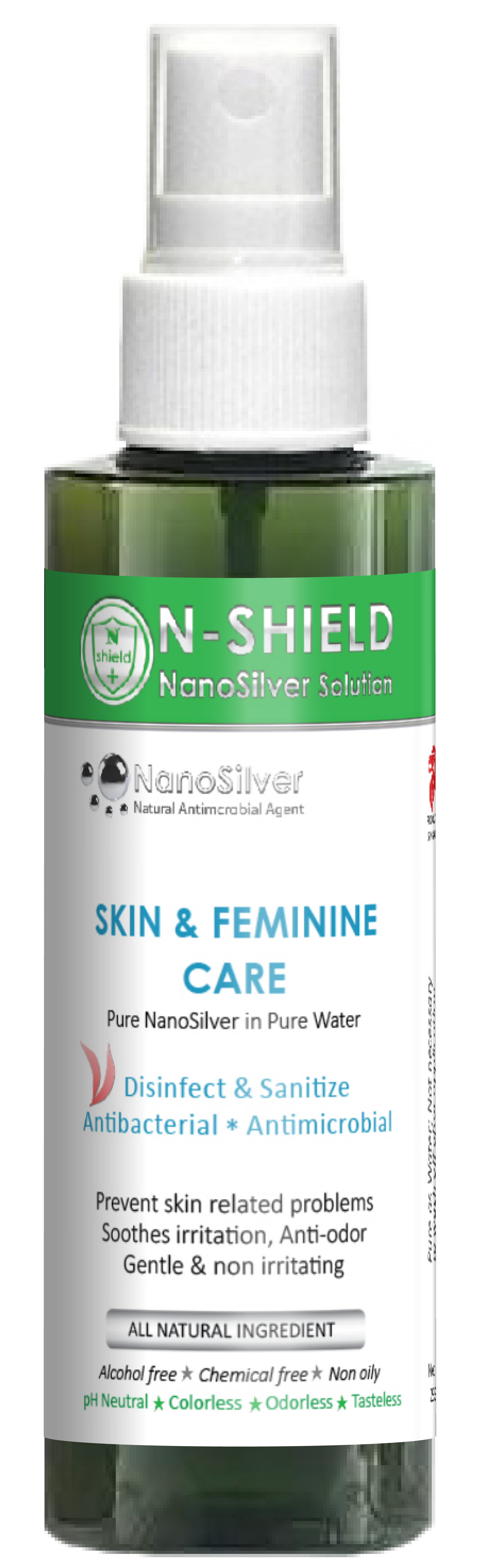 NANOSILVER for SKIN & FEMININE CARE
