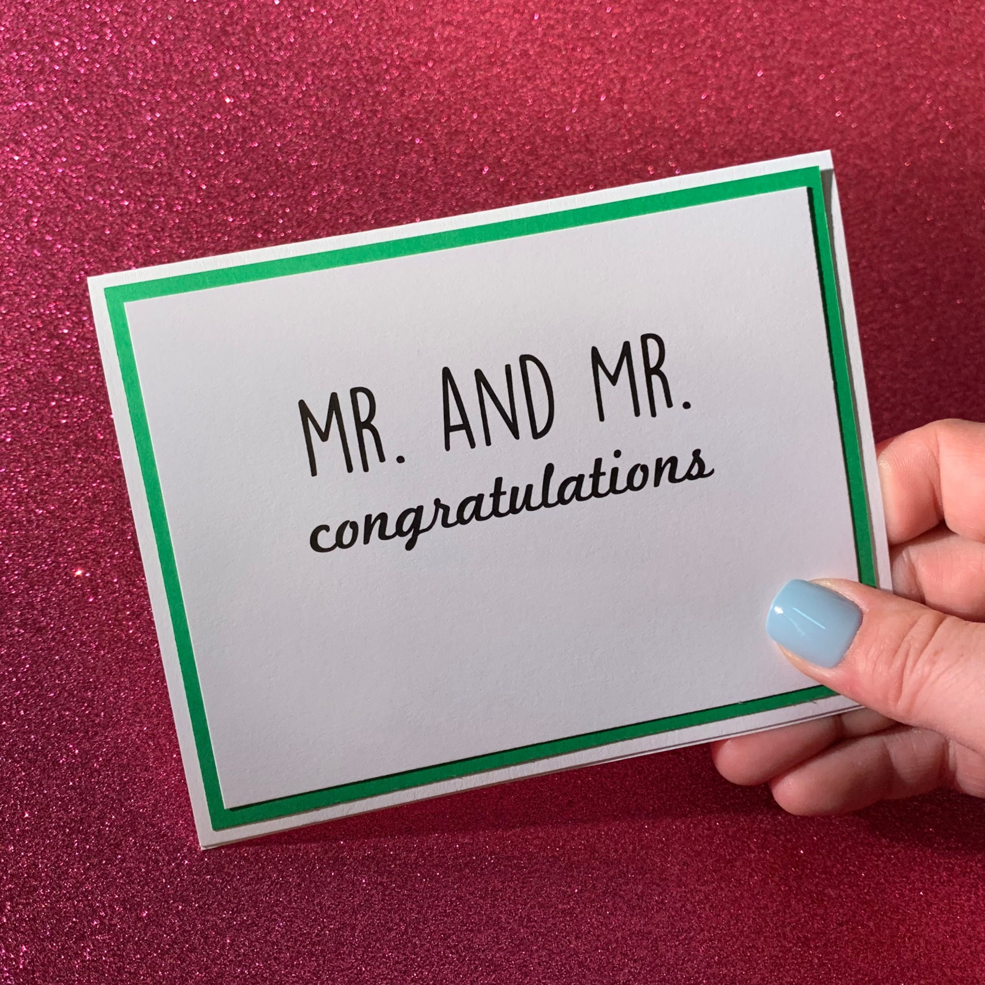 Mr And Mr Snarky Card