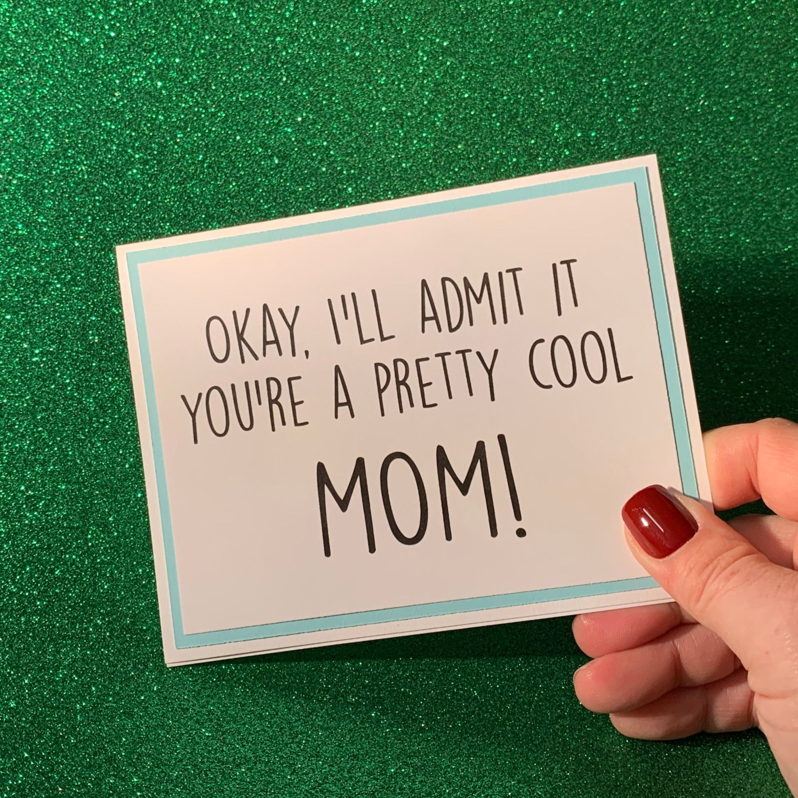 Pretty Cool Snarky Card