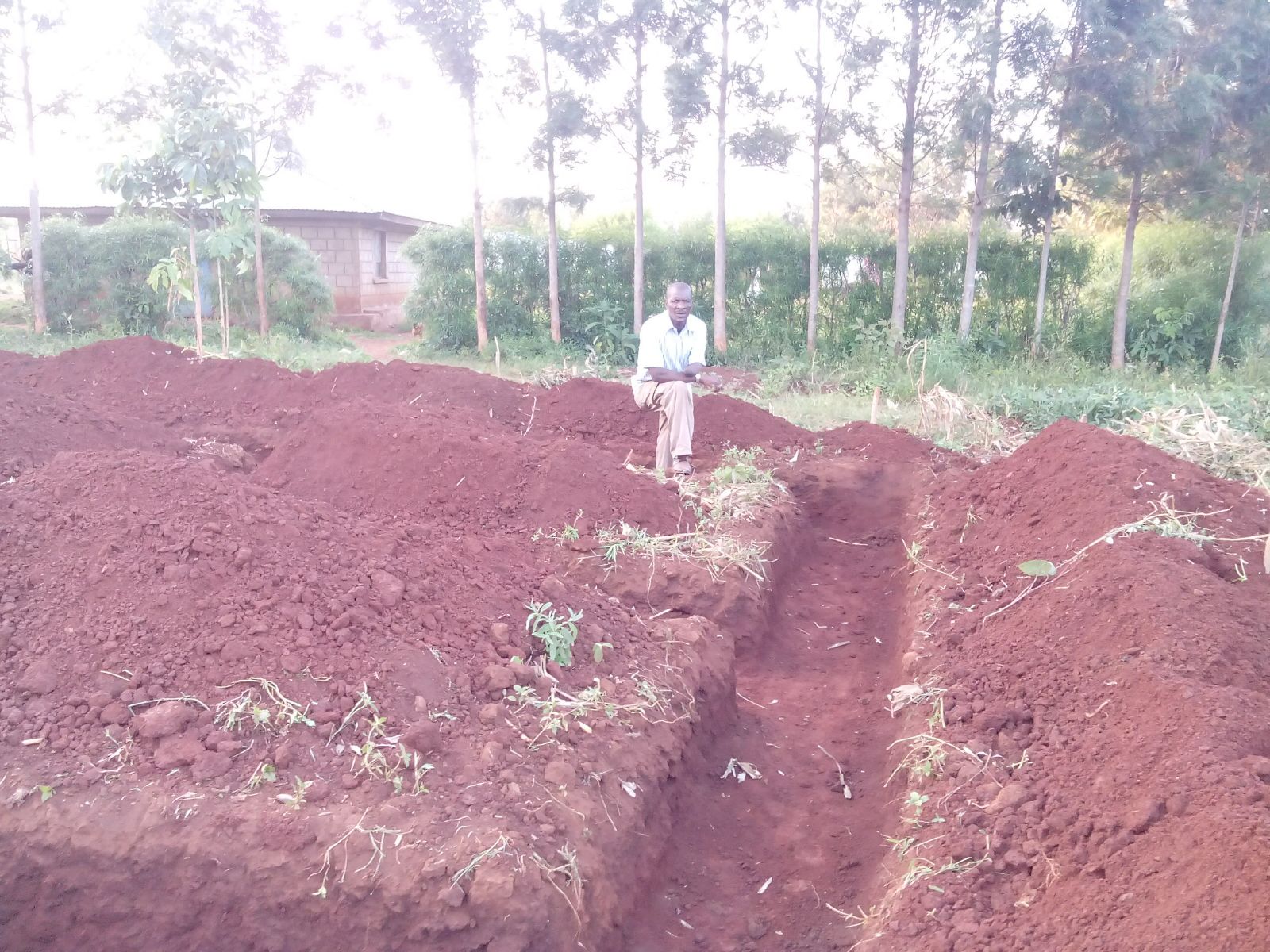 Preparing for foundation footer