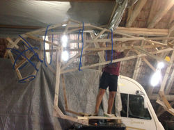 Wagenbau in Arbeit