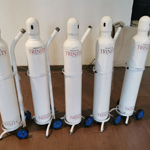 Divine Connections and Favor Help Secure Oxygen Tanks