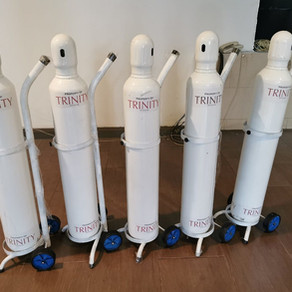 Divine Connections and Favor Help Secure Oxygen Tanks