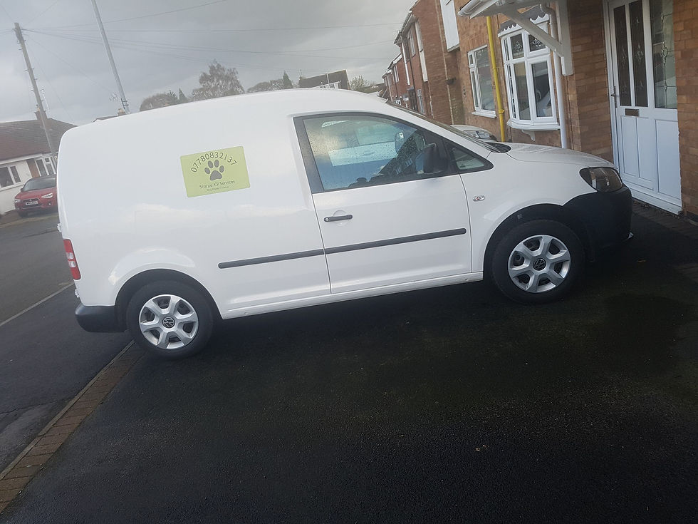 Sharpe K9 Services van
