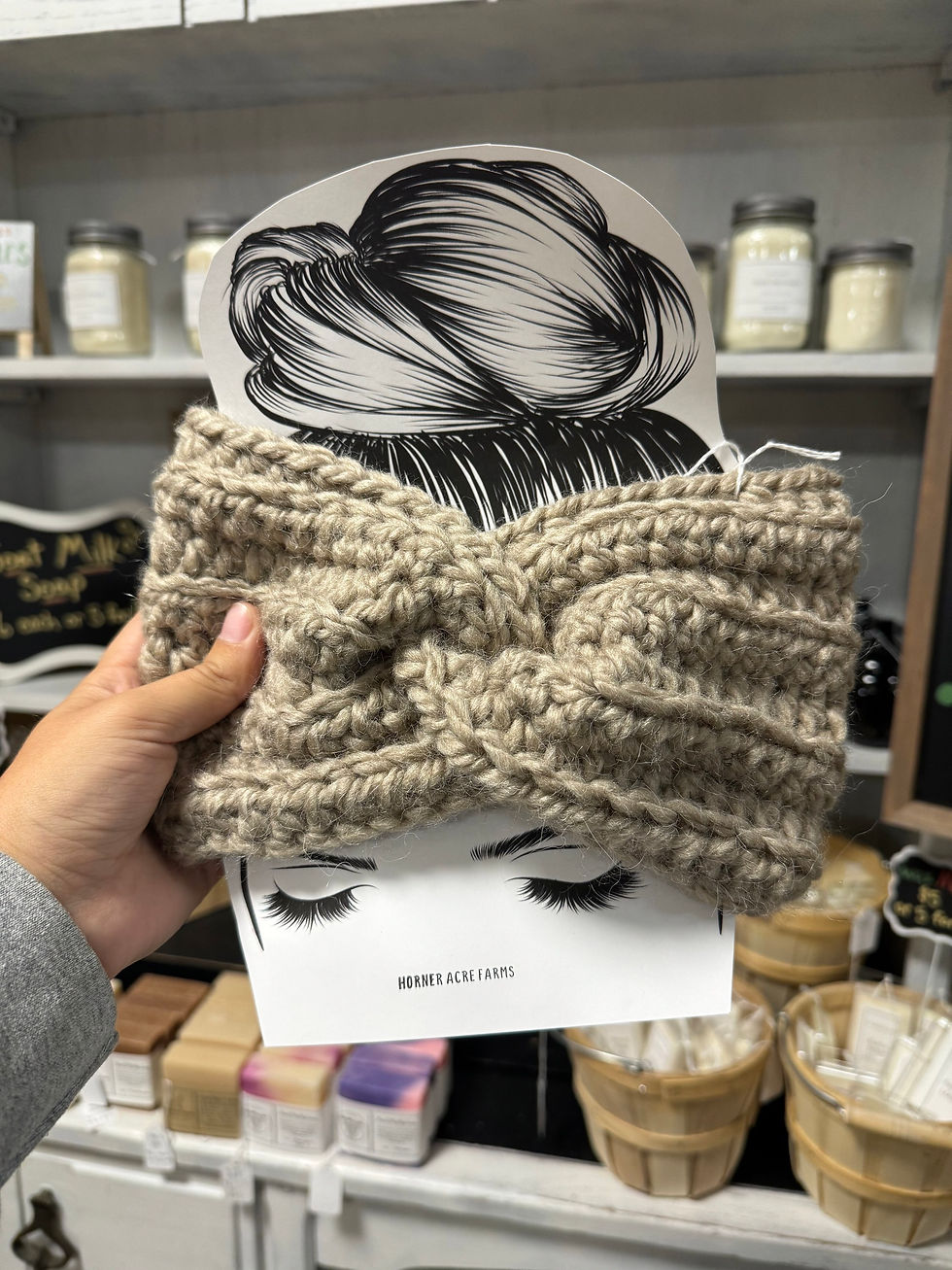 Thumbnail: HAF Crochet Ear Warmers