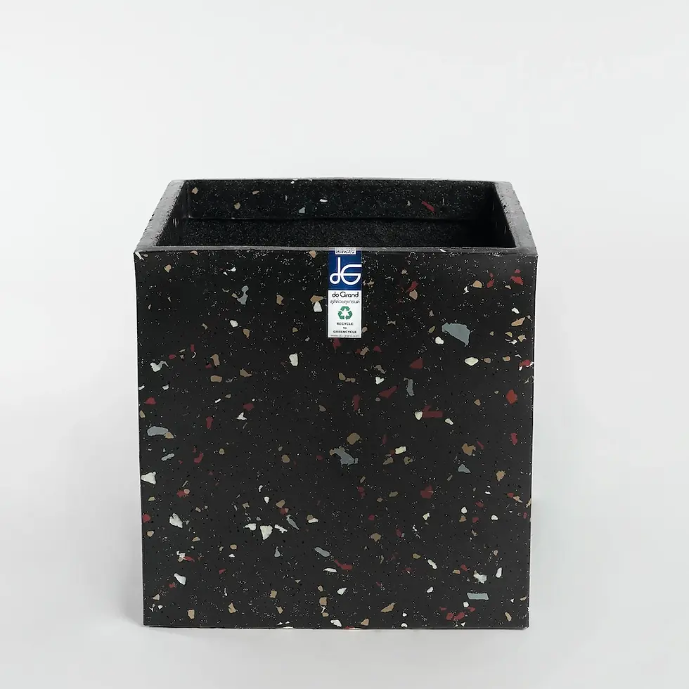 ภาพขนาดย่อ: กระถางทรงลูกเต๋า มี 3ขนาด