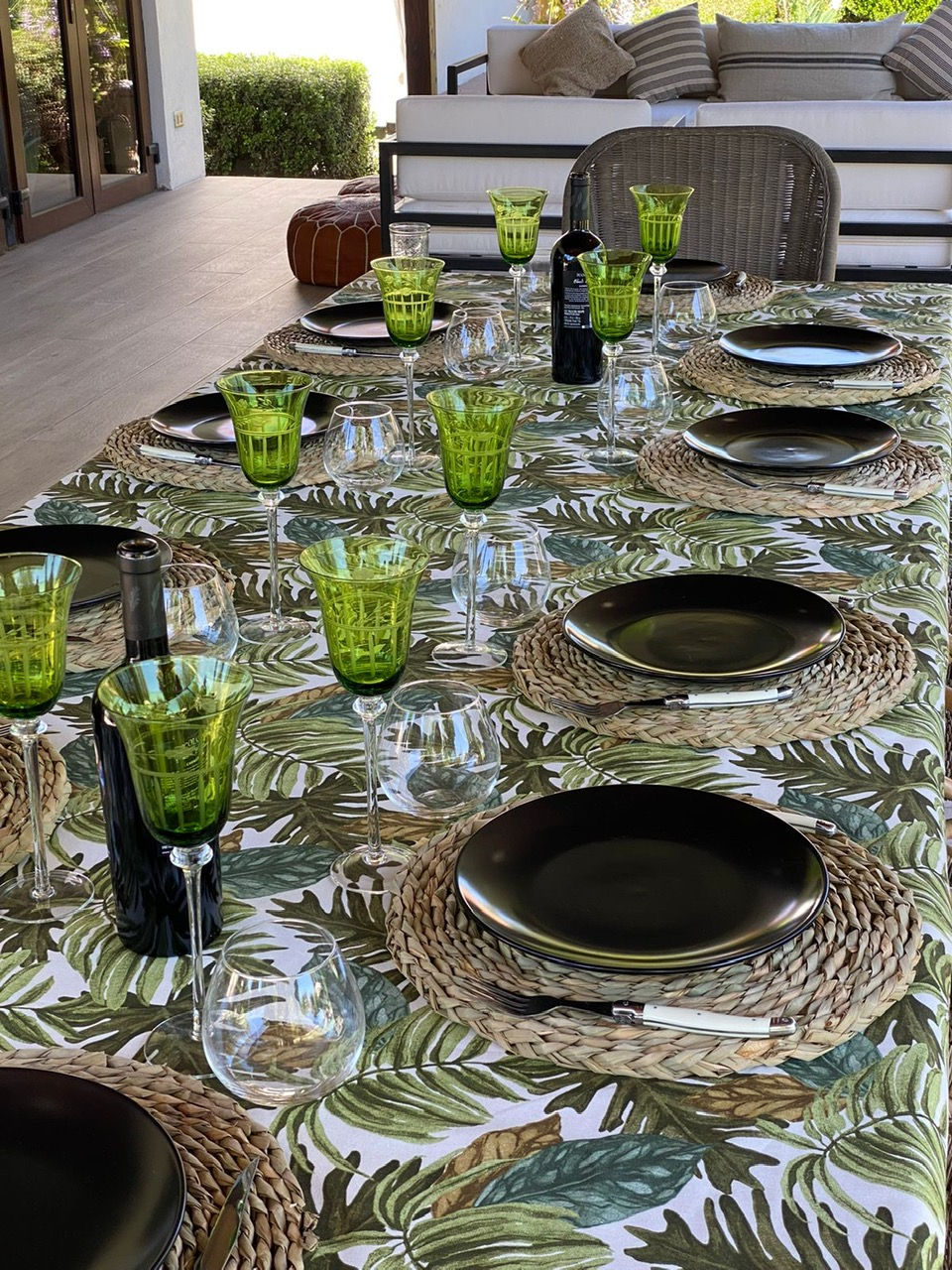 Miniatura: Mantel Green Tropic